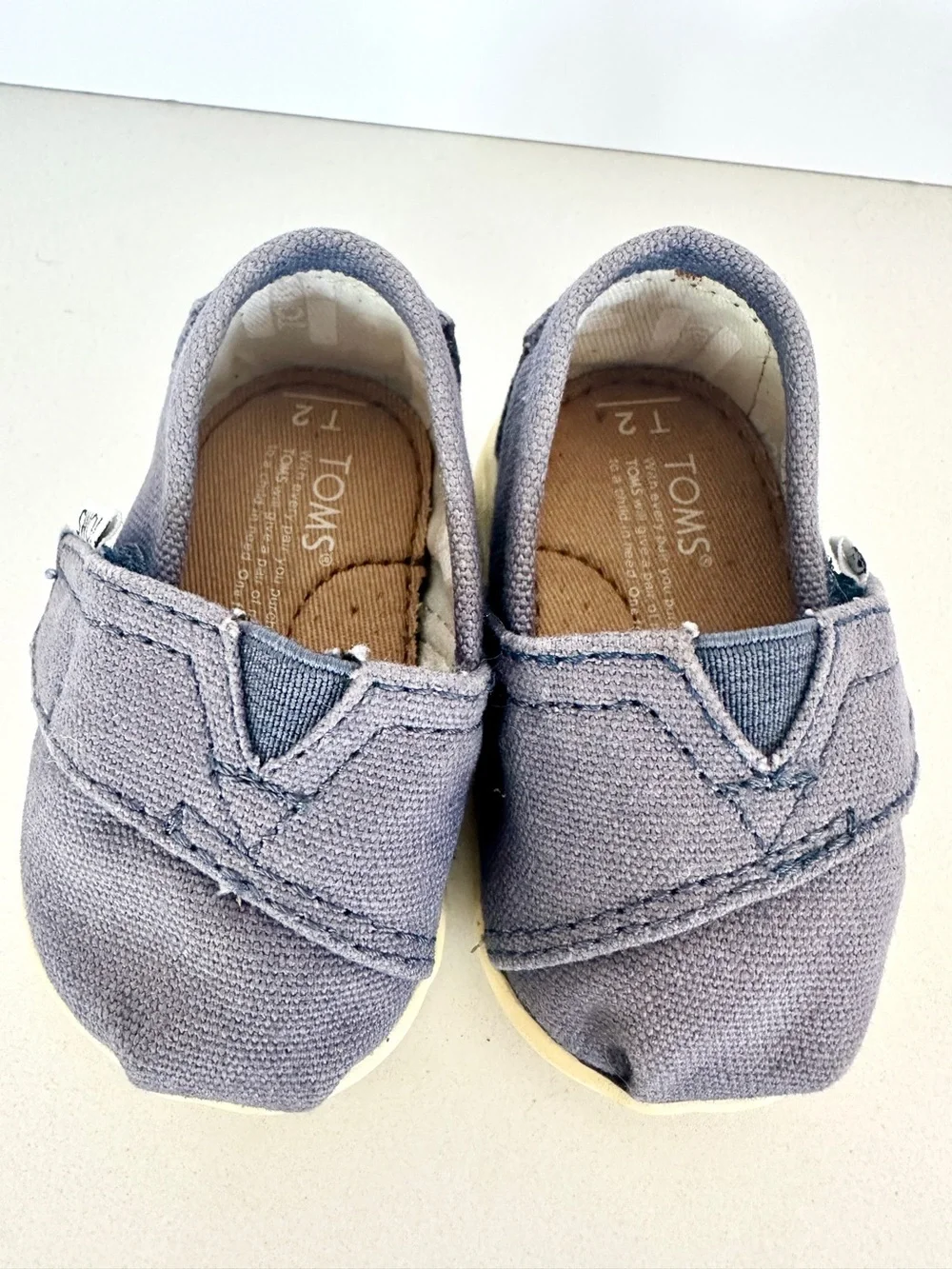 Tiny Toms Alpargata Shoes Size 2